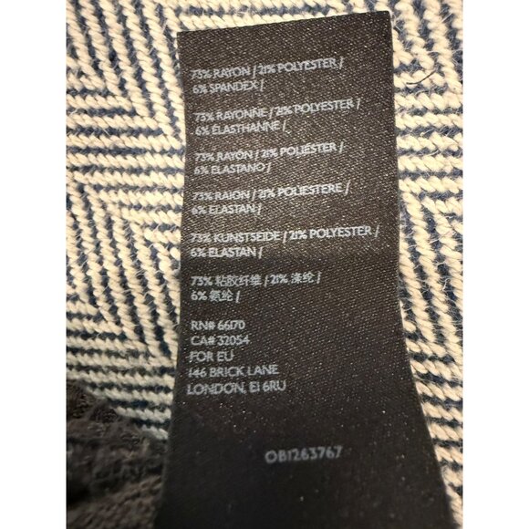 Anthropologie Dark Gray Knit Wrap Sweater Top - Picture 10 of 11